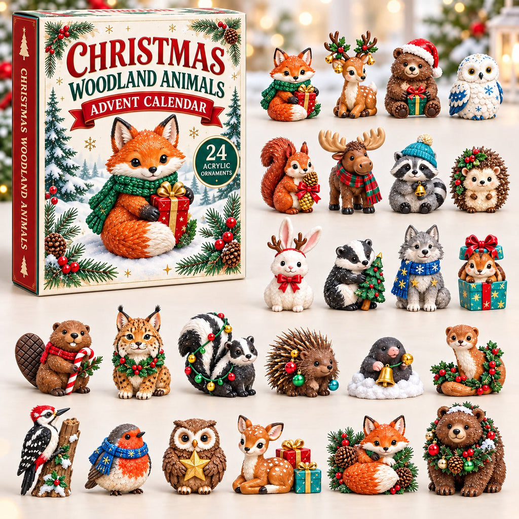 Christmas Woodland Animals advent calendar