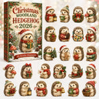 Christmas Woodland Hedgehog advent calendar