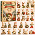 Christmas Woodland Rabbit advent calendar
