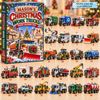 Christmas Work Trucks advent calendar
