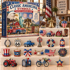 Classic American Symbol advent calendar