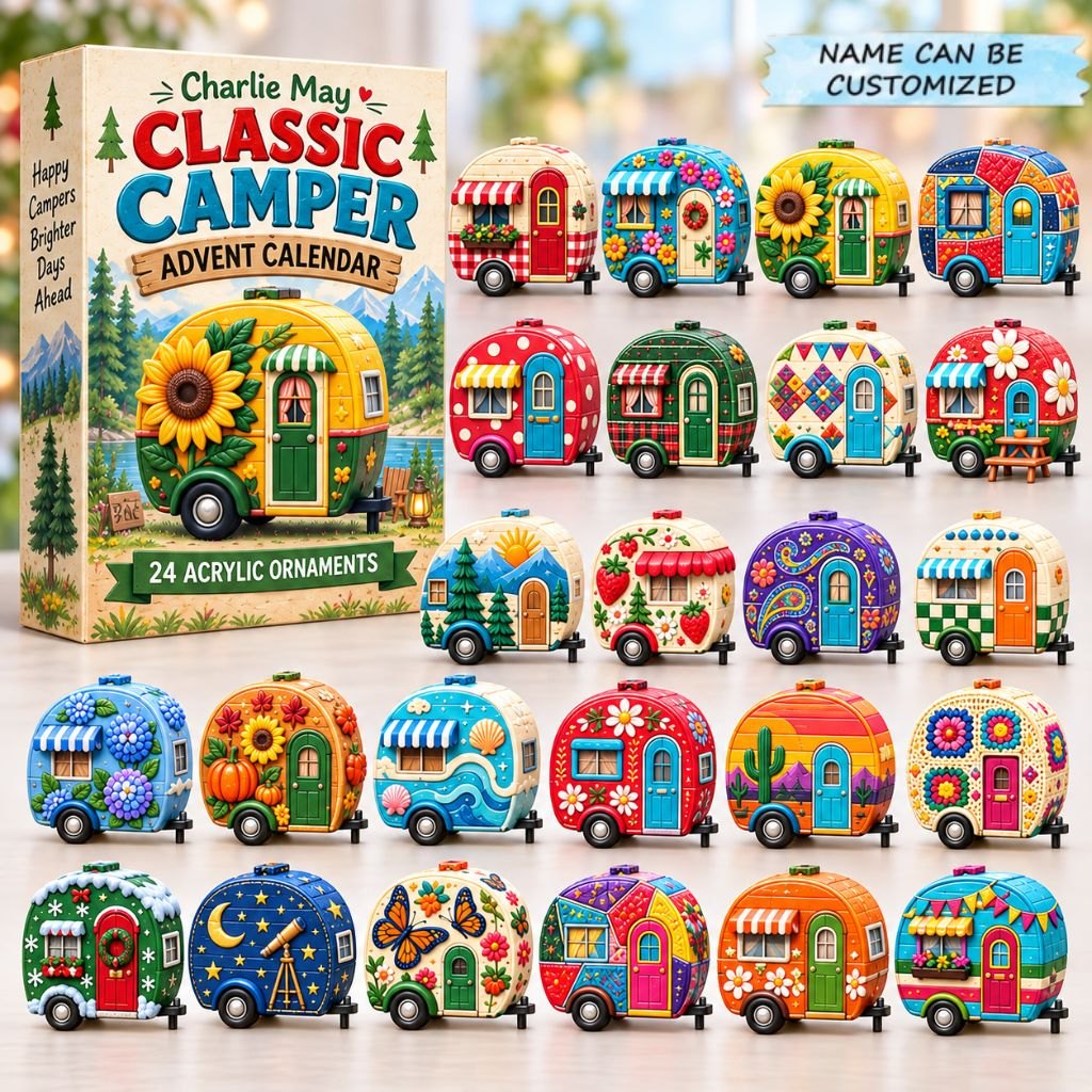 Classic Camper advent calendar