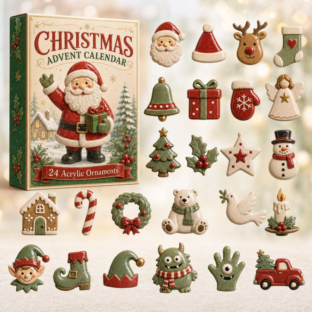 Classic Christmas Friends advent calendar