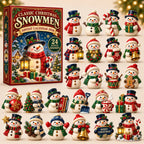 Classic Snowman advent calendar