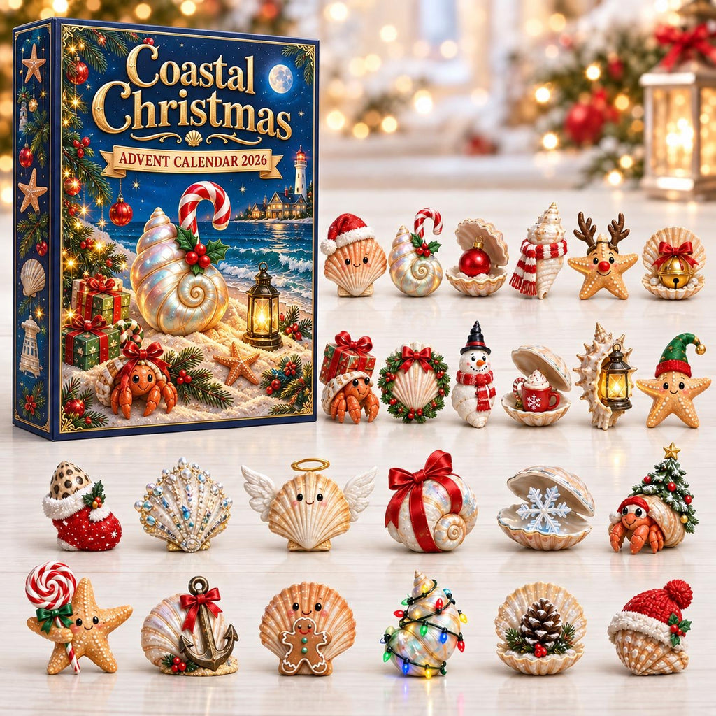 Coastal Christmas advent calendar