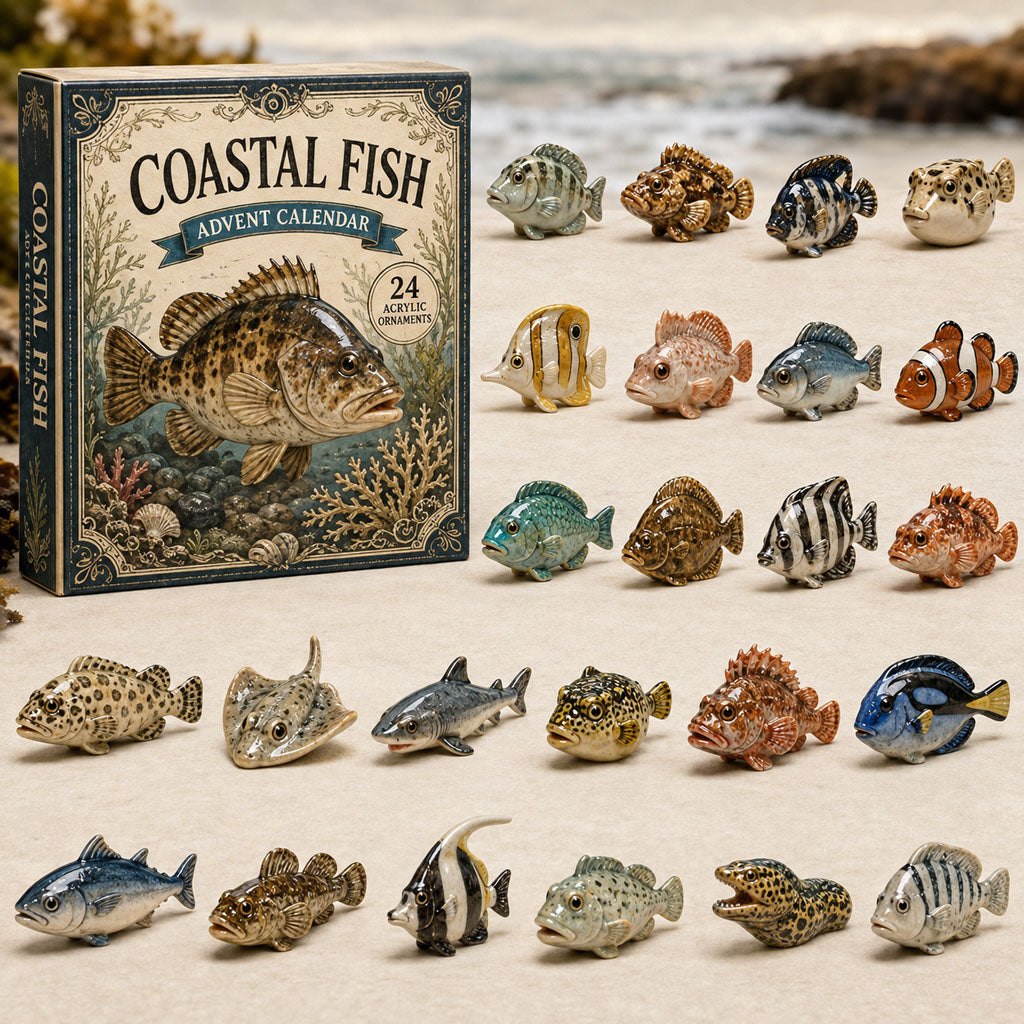 Coastal Fish Species advent calendar