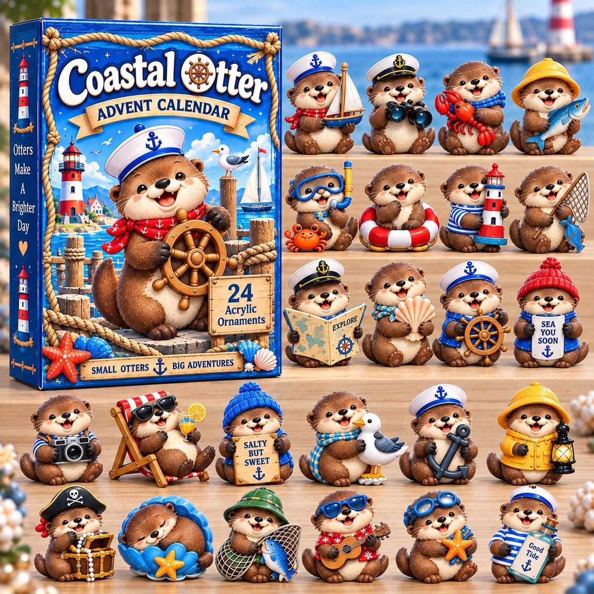 Coastal Otter advent calendar