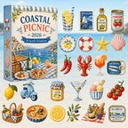 Coastal Picnic advent calendar