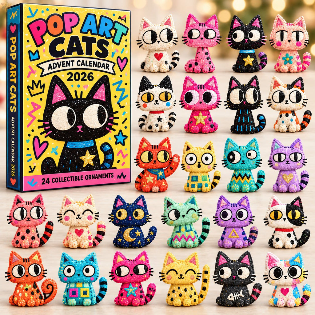 Colorful Cats advent calendar