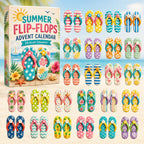 Colorful Flip-flops advent calendar