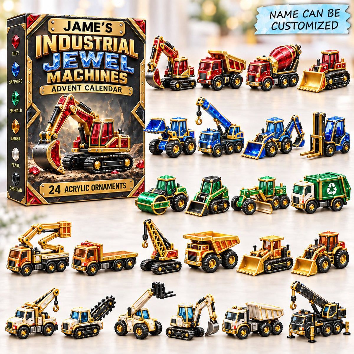 Constructive Vehicles advent calendar