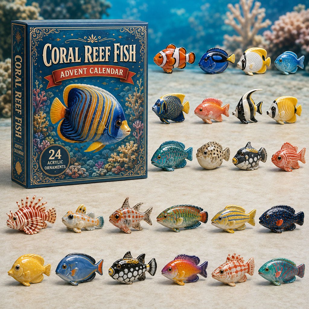 Coral Reef Fish advent calendar