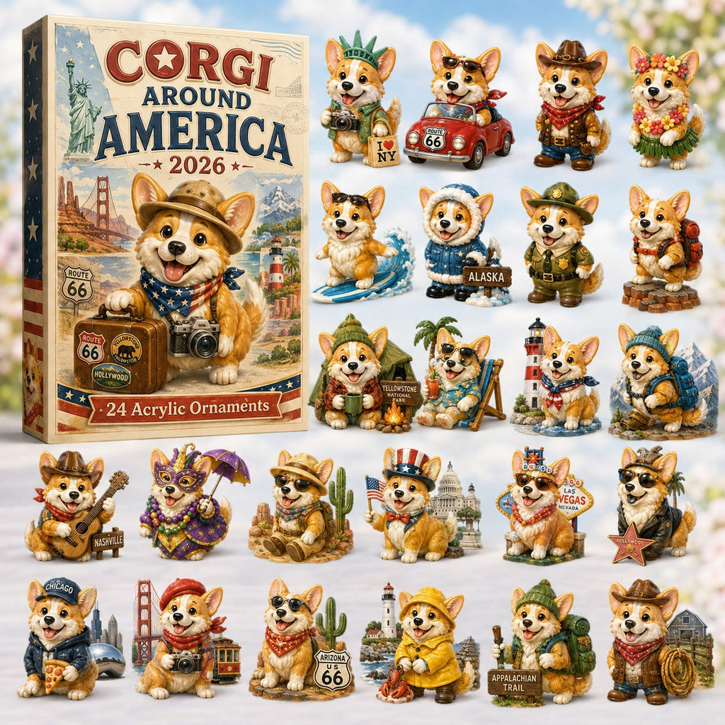 Corgi Around America advent calendar