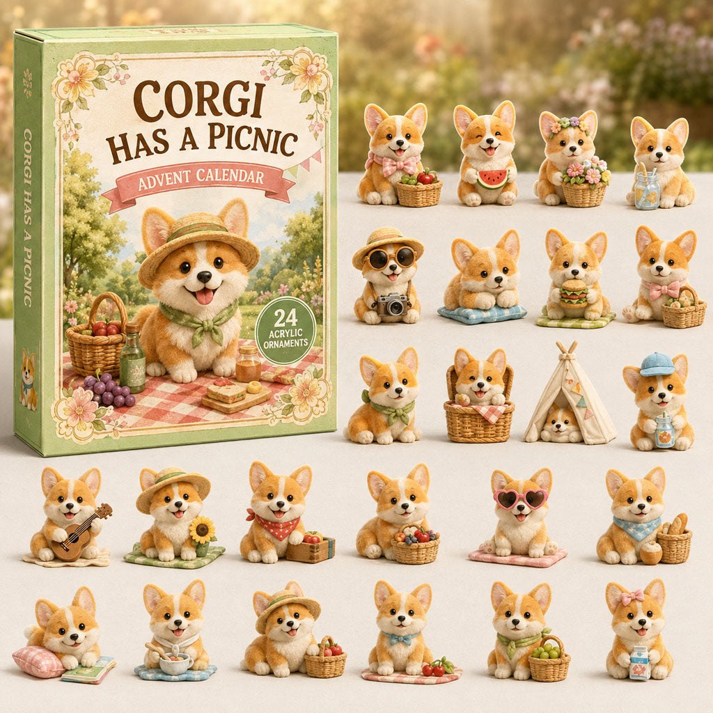 Corgi Has A Picnic advent calendar
