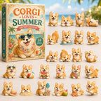 Corgi Loves Summer advent calendar