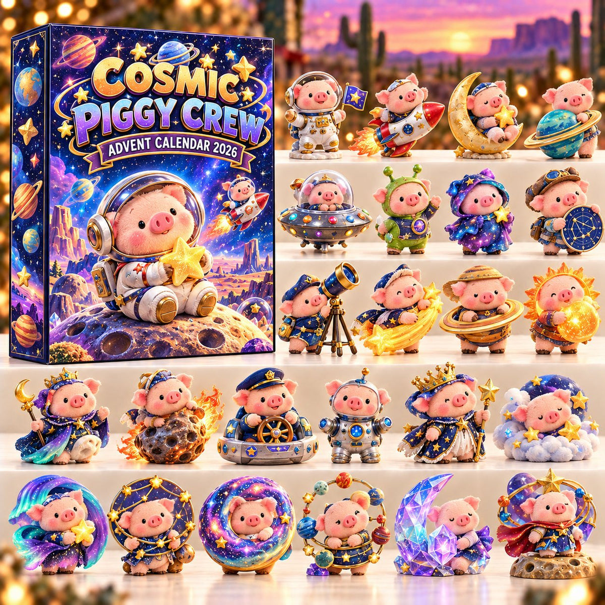 Cosmic Piggy Crew advent calendar