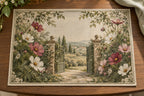 Cosmos Secret Gate Placemat with printed dimensional artwork