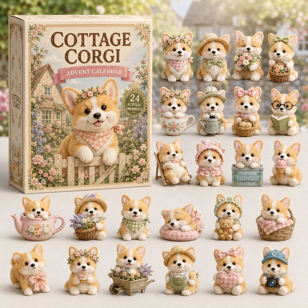 Cottage Corgi advent calendar