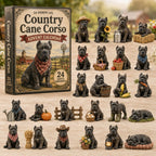 Country Cane Corso advent calendar