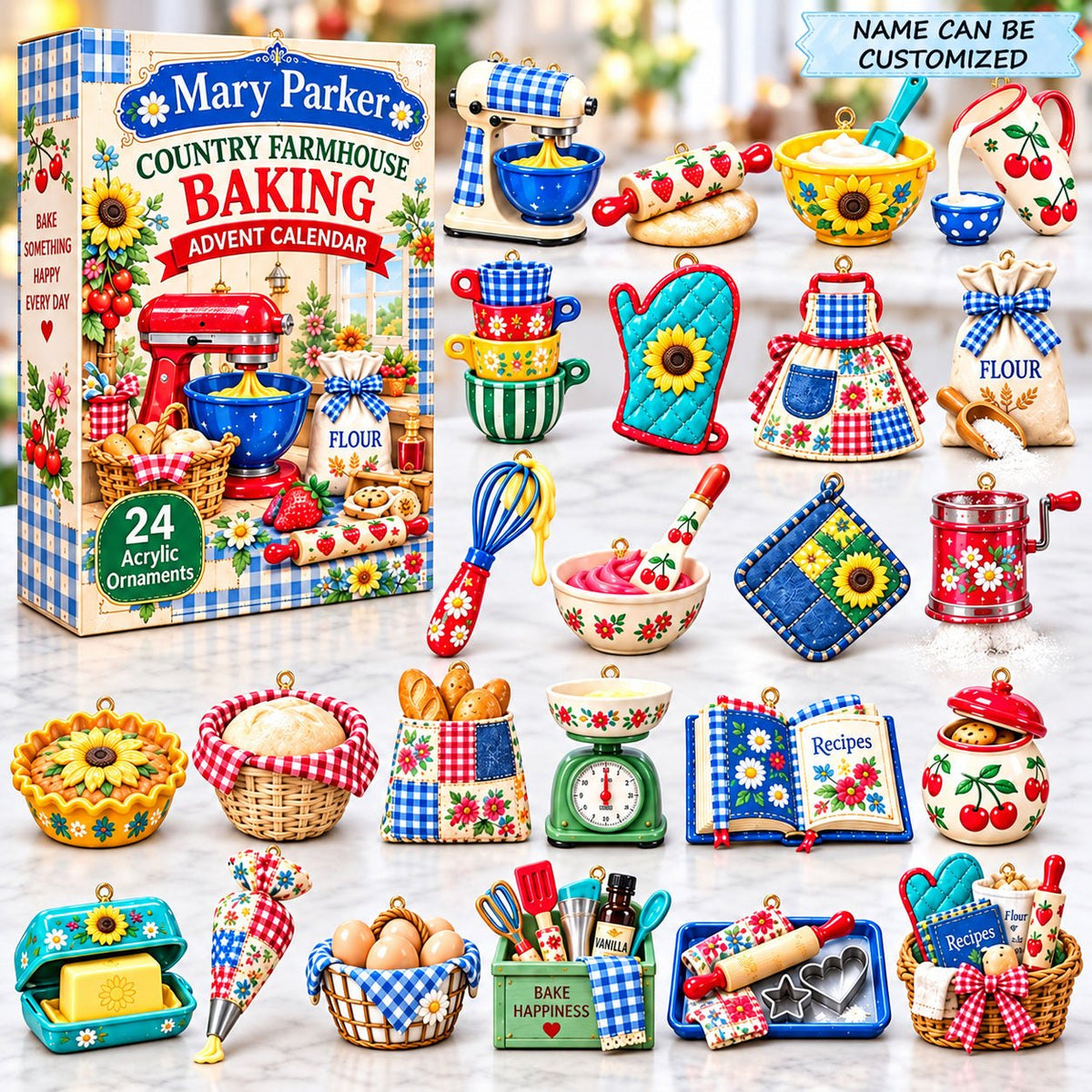 Country Farmhouse Baking advent calendar