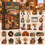 Country Gold advent calendar