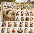 Country Guinea Pig advent calendar