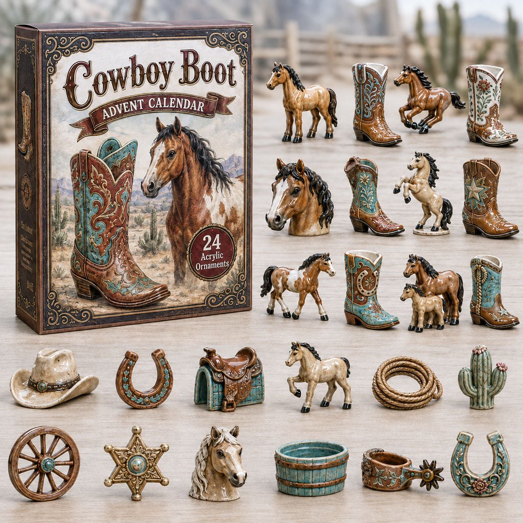 Cowboy Boots advent calendar