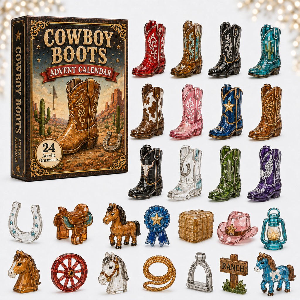 Cowboy Boots Horse advent calendar