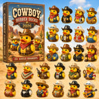Cowboy Rubber Duck advent calendar