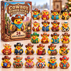 Cowboy Rubber Ducks advent calendar
