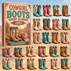 Cowgirl Boots advent calendar