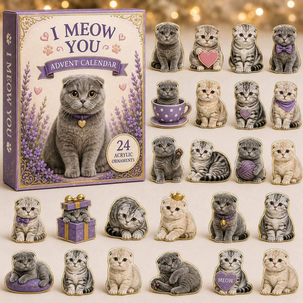 Cozy Cats advent calendar