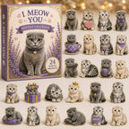 Cozy Cats advent calendar