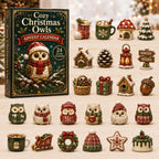 Cozy Christmas Owls advent calendar