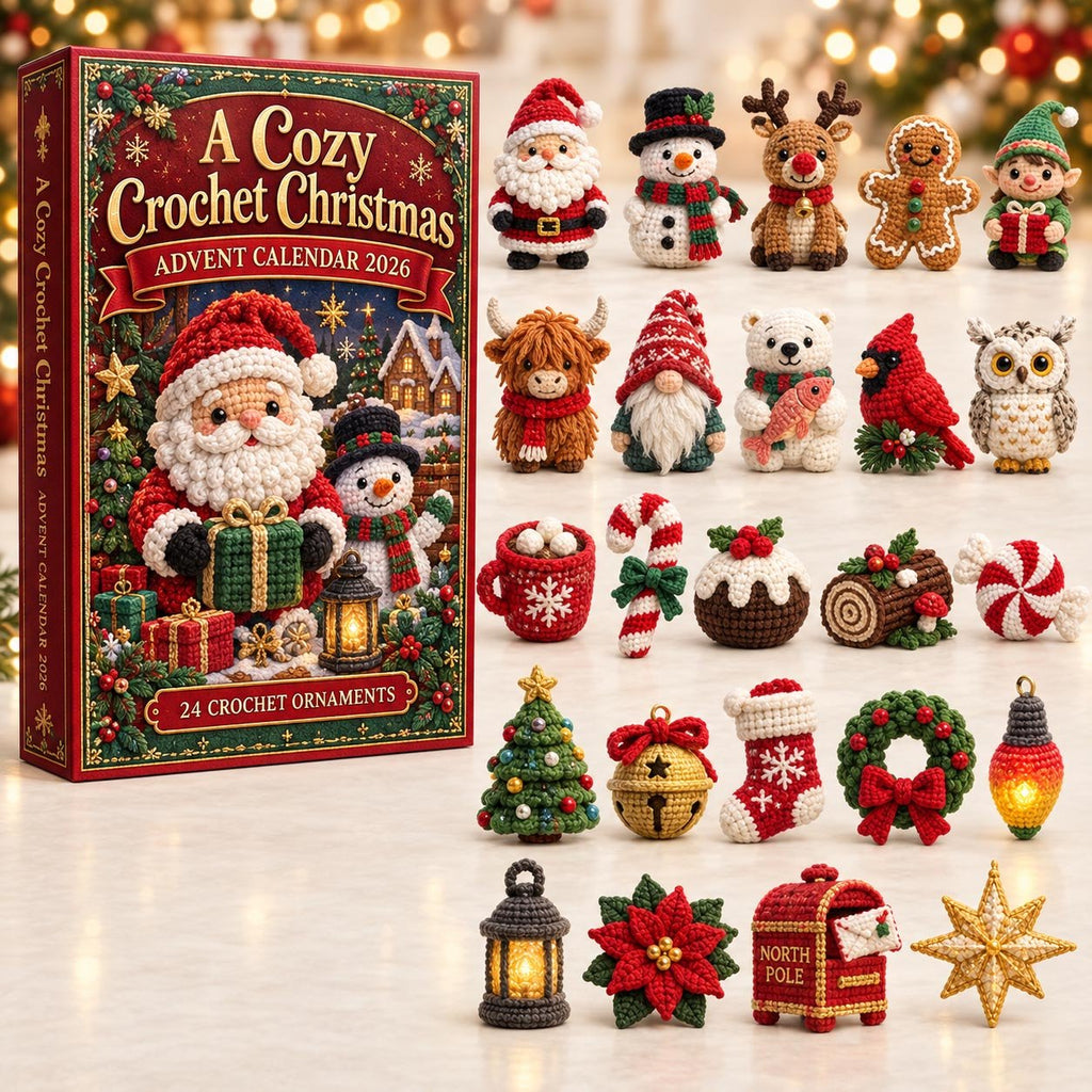 Cozy Crochet Christmas advent calendar