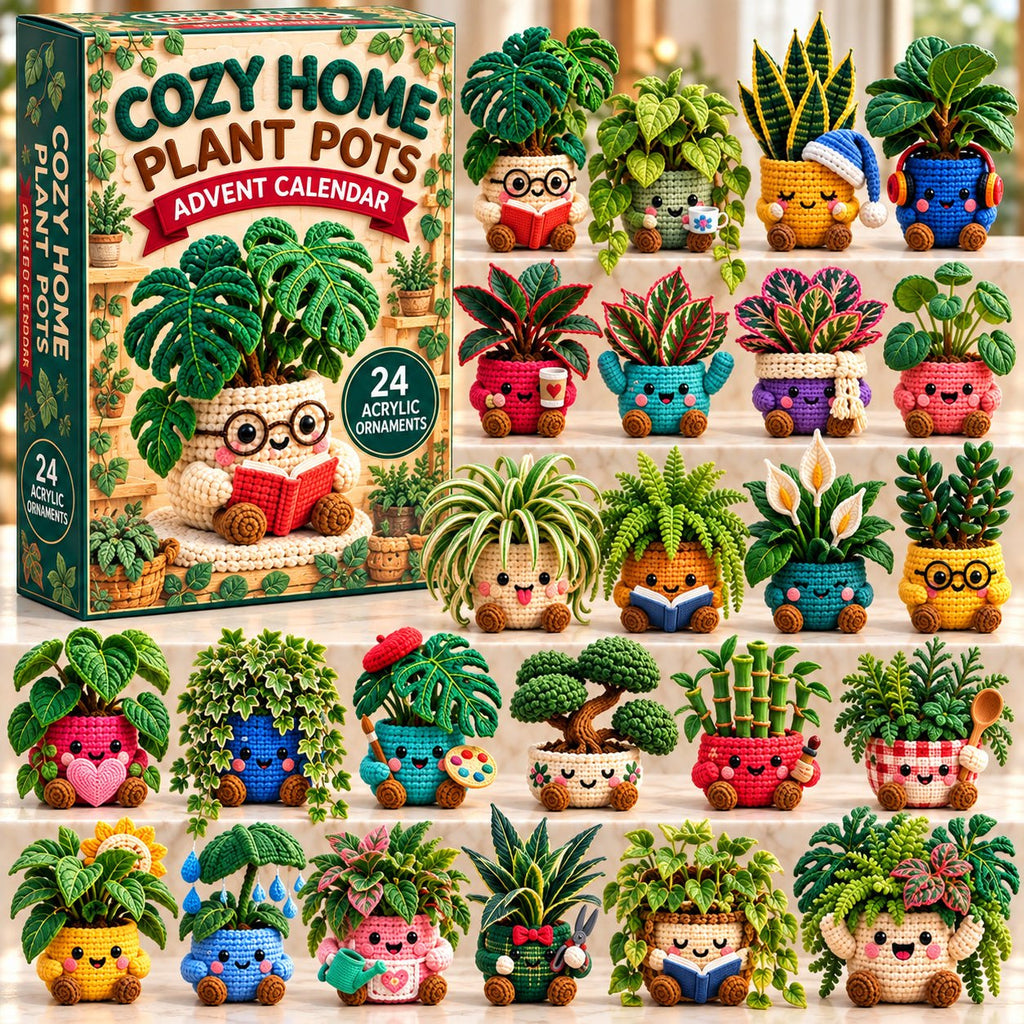 Cozy Crochet Pot advent calendar