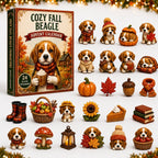 Cozy Fall Beagle advent calendar