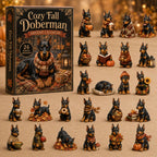 Cozy Fall Doberman advent calendar