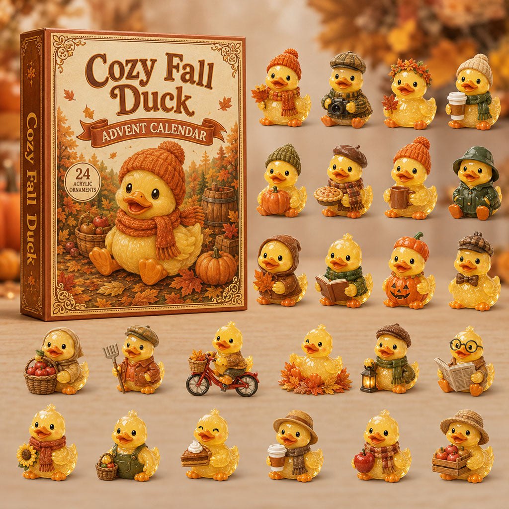 Cozy Fall Duck advent calendar