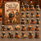 Cozy Fall Mastiff advent calendar