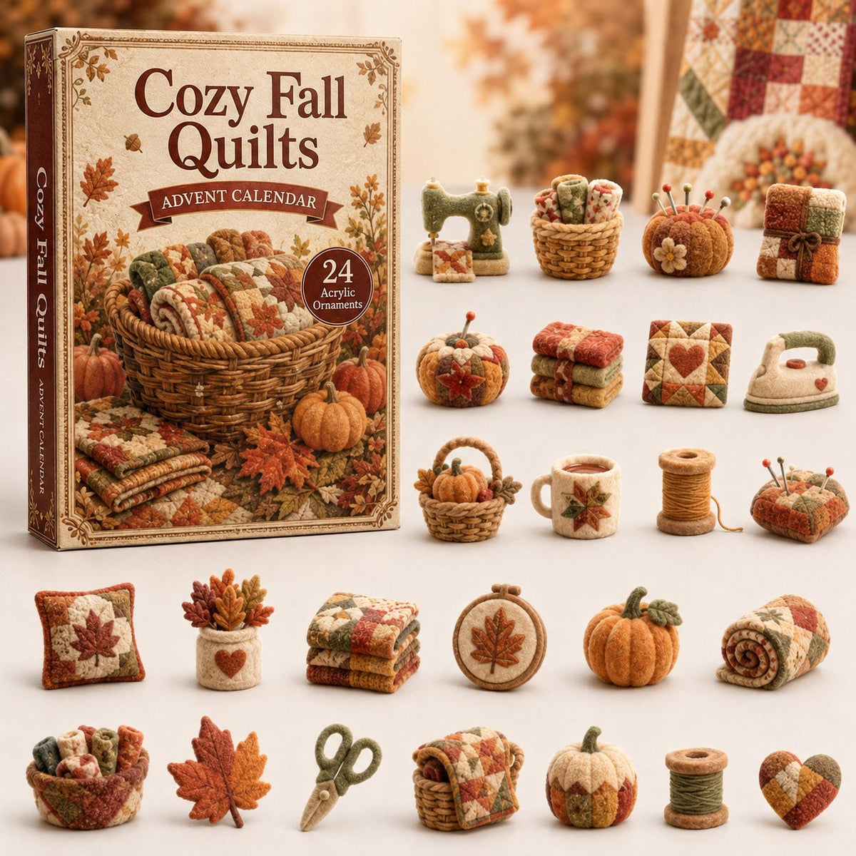 Cozy Fall Quilting advent calendar