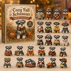 Cozy Fall Schnauzer advent calendar