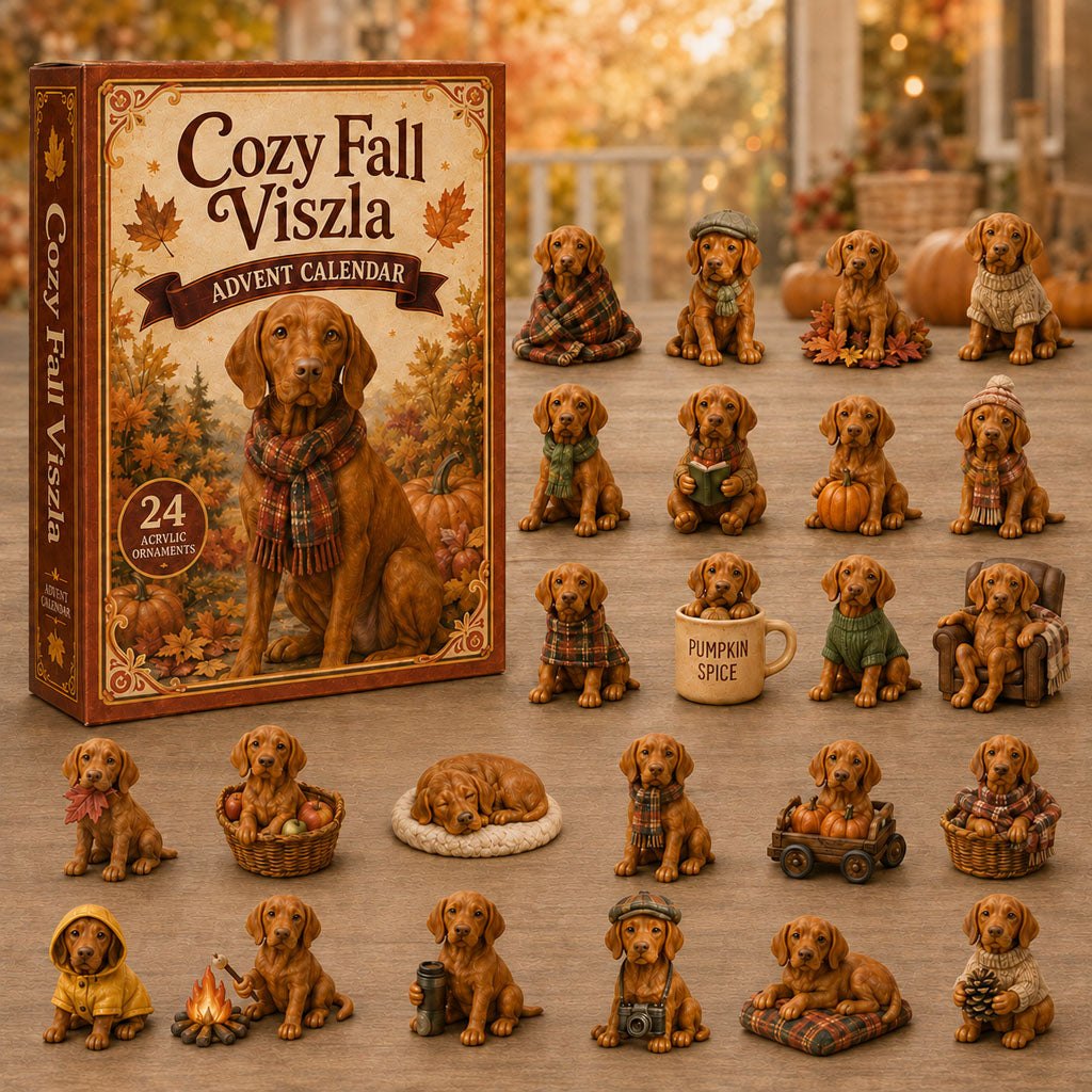 Cozy Fall Viszla advent calendar