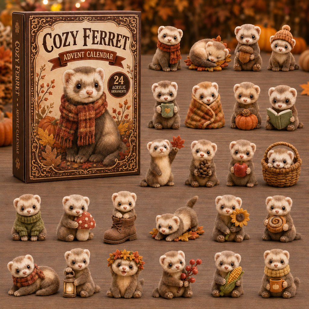 Cozy Ferret advent calendar