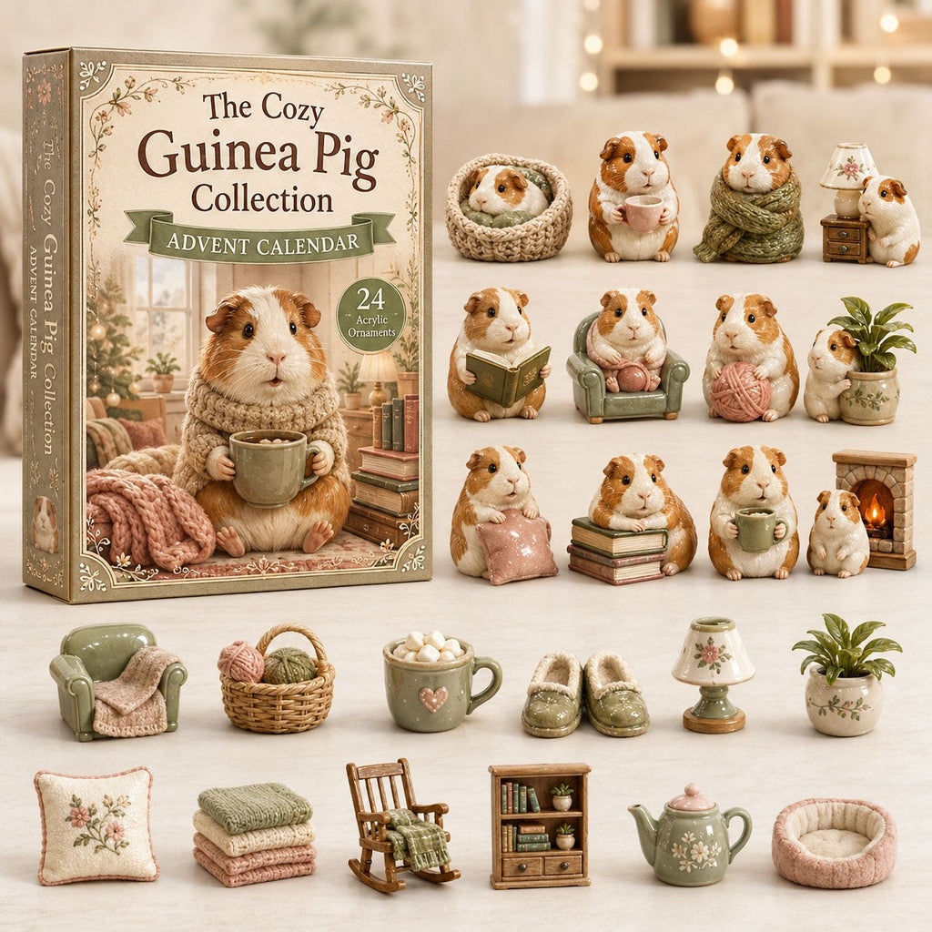 Cozy Guinea Pig advent calendar