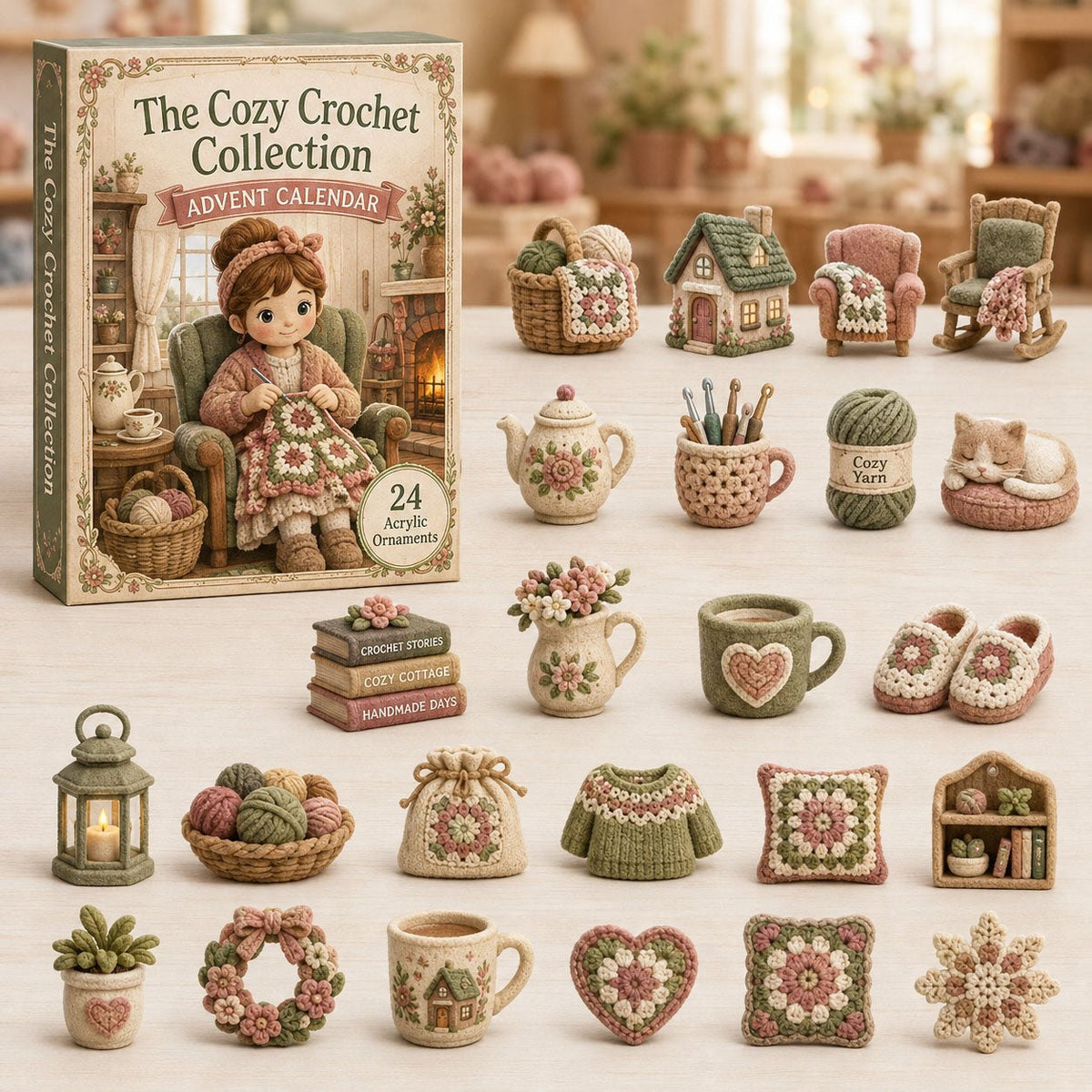Cozy Home Crochet advent calendar