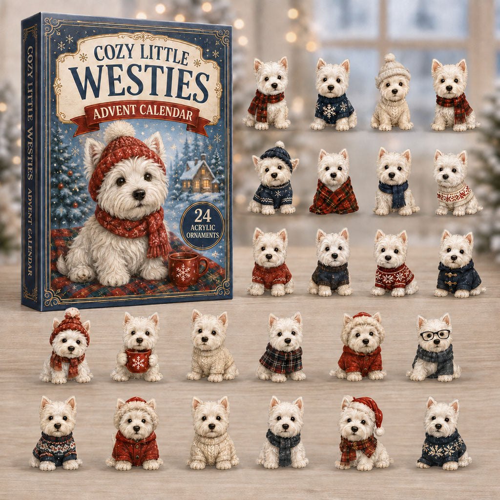 Cozy Little Westies advent calendar