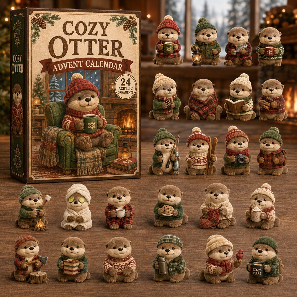 Cozy Otter advent calendar
