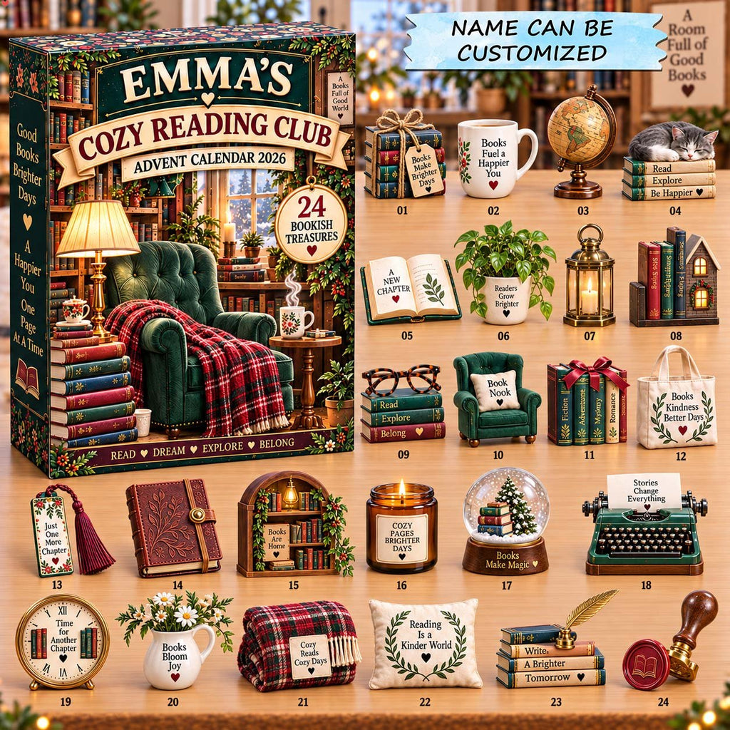 Cozy Reading Club advent calendar