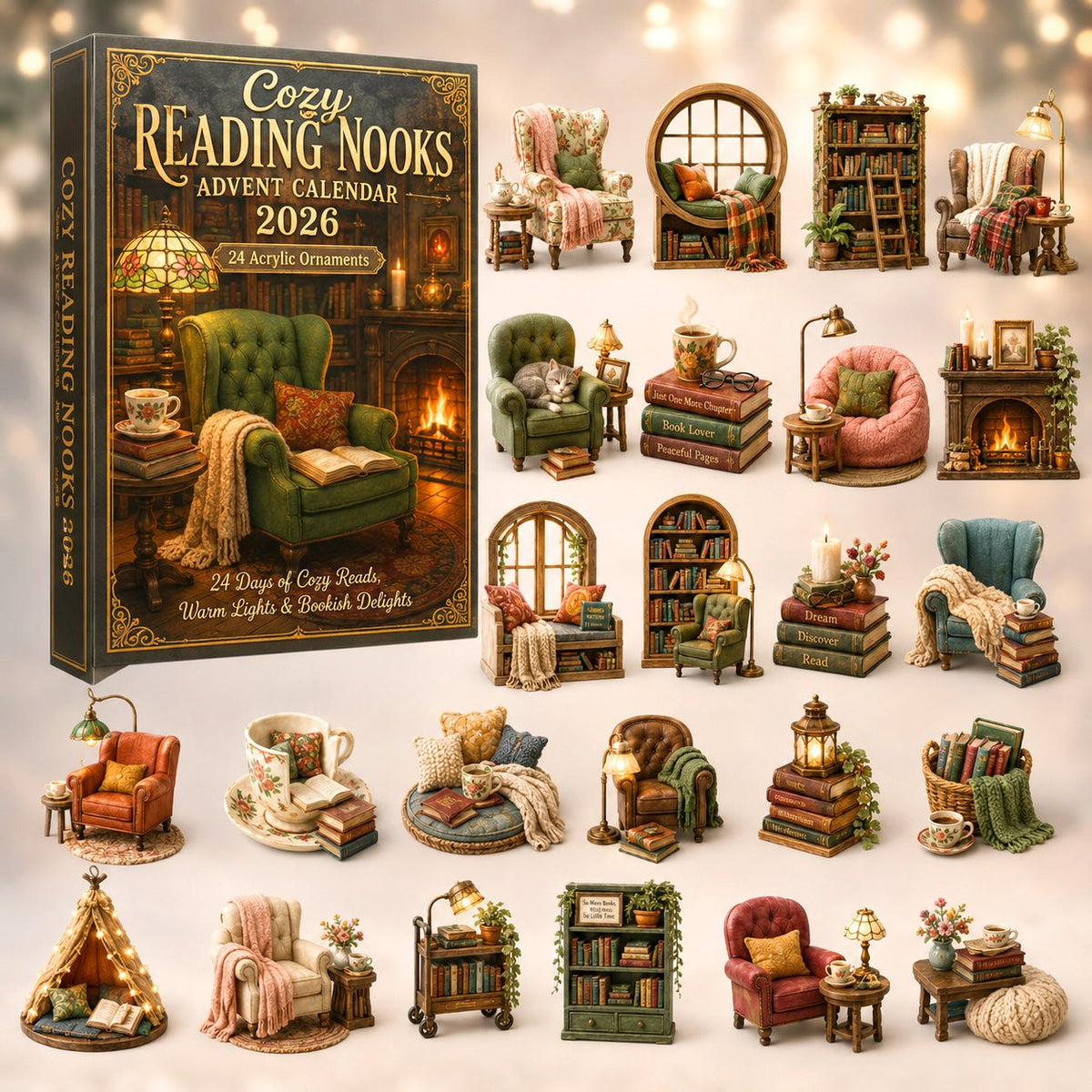 Cozy Reading Nooks advent calendar